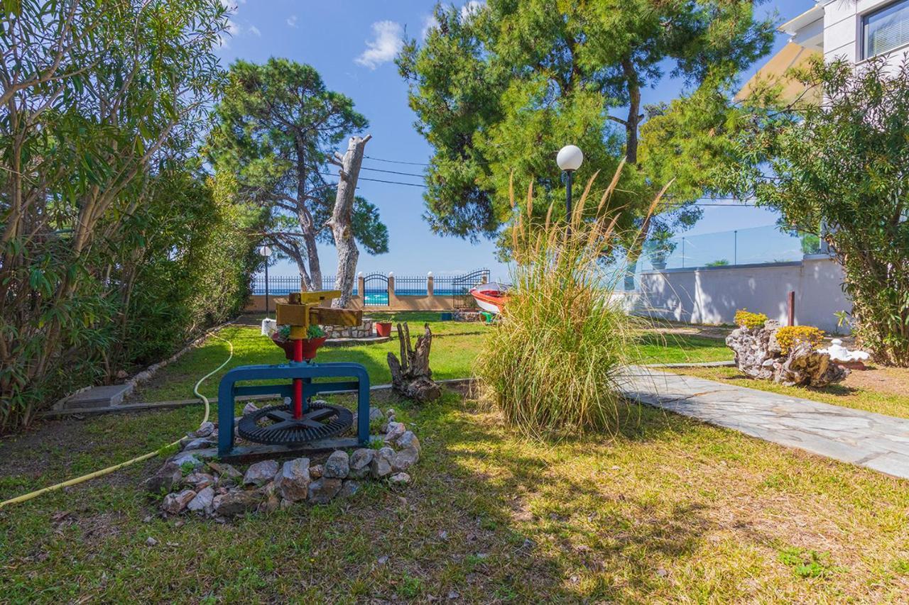 Galazia Akti Seaside Apartments Никити Экстерьер фото