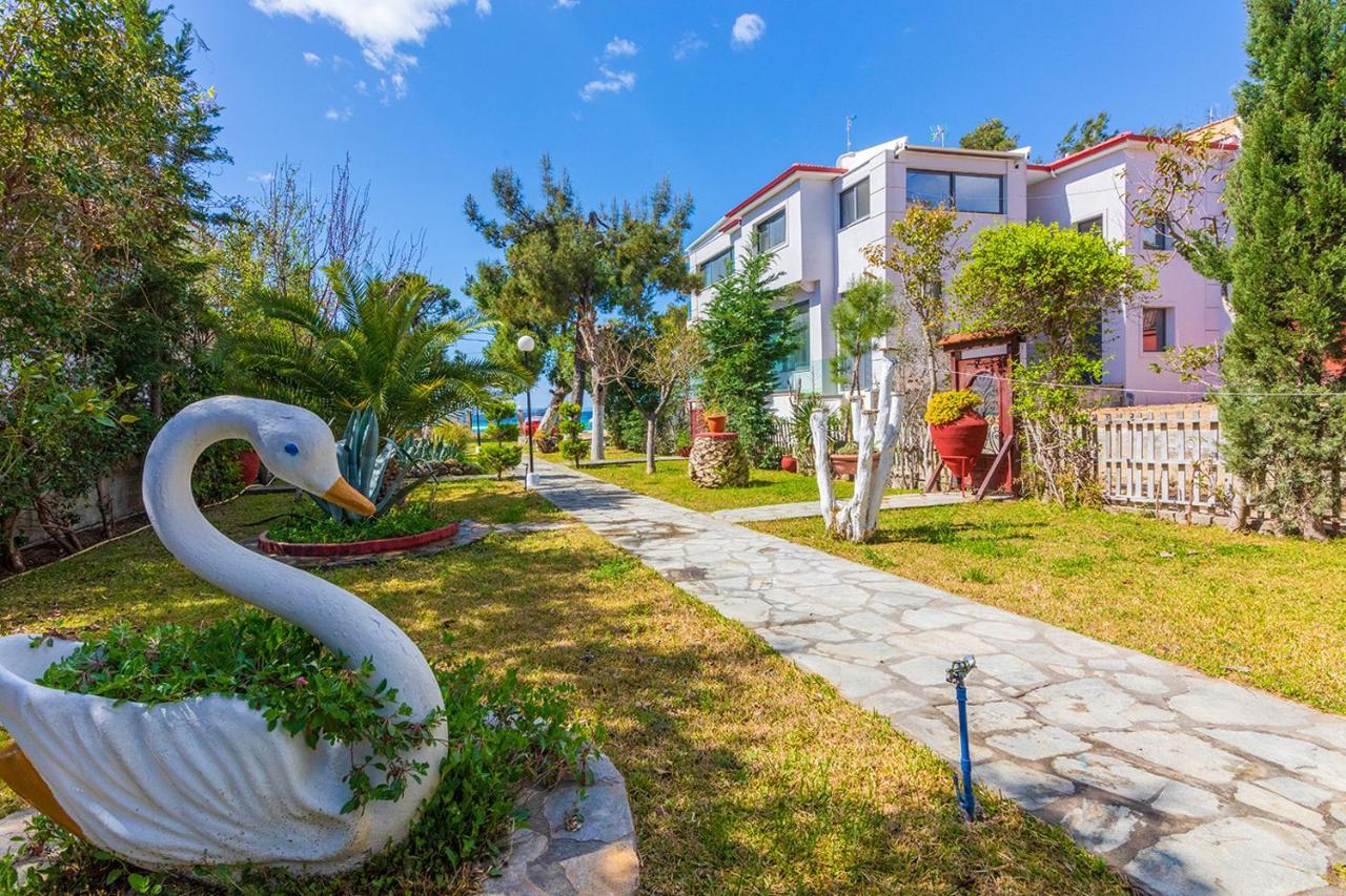 Galazia Akti Seaside Apartments Никити Экстерьер фото